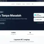 CoolCare Template Website Jasa Service AC