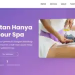 Glamour Spa – Template Website Spa & Beauty Elegan