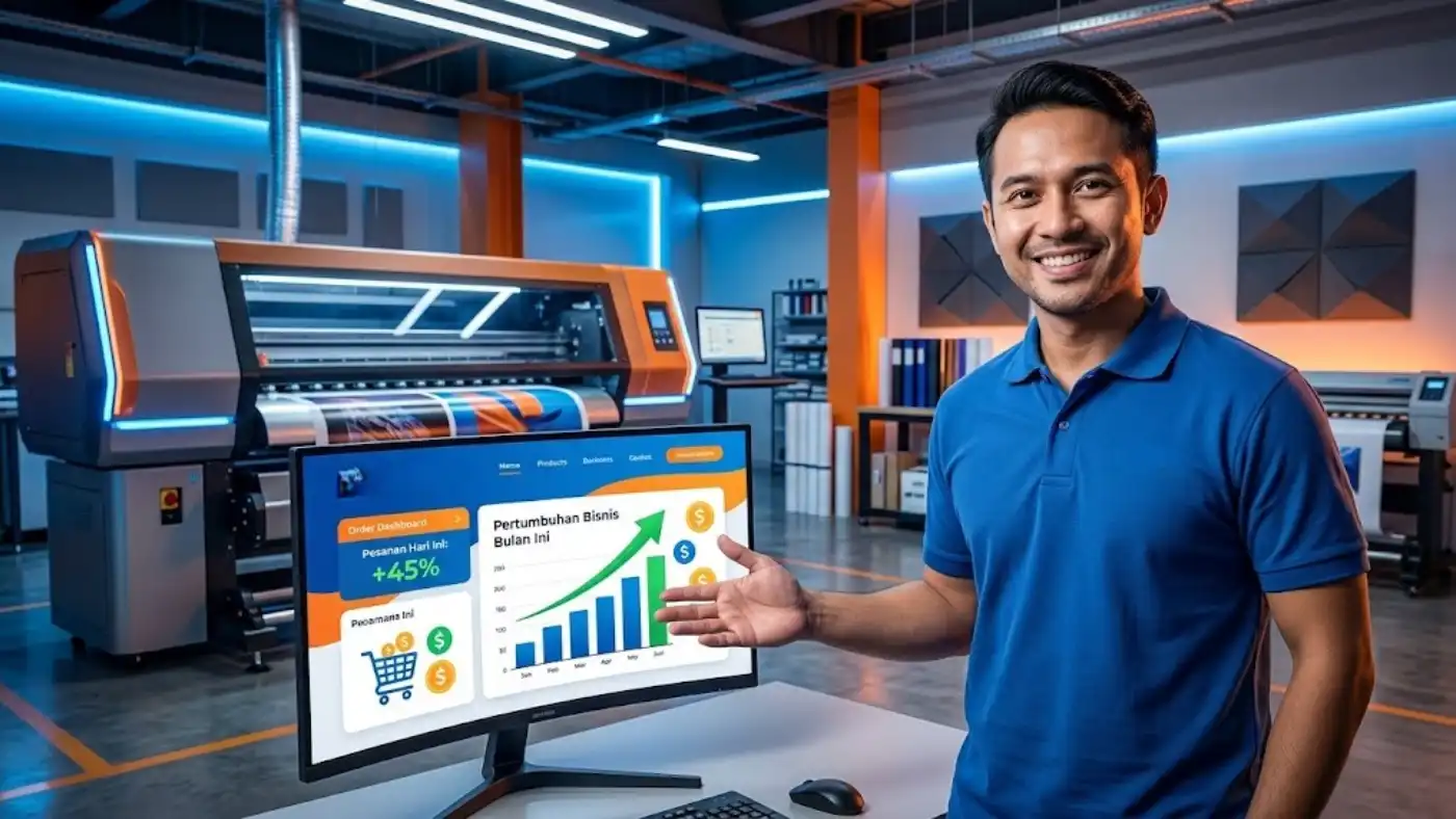 Jasa Pembuatan Website Digital Printing Profesional