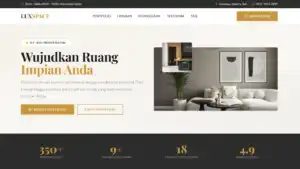 LuxSpace Web Template Interior