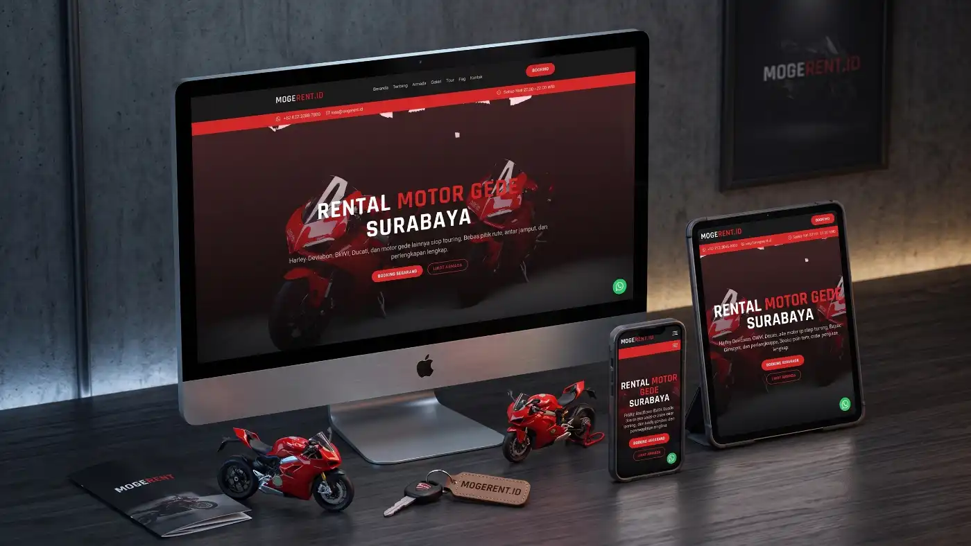 MogeRent – Template Website Rental Moge